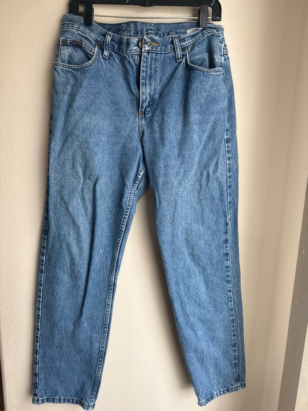 Men's Relaxed Fit Light Blue Jeans - Classic Five-Pocket Style